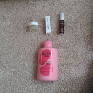 4 Item Skincare Body Lotion Assortment Isle Of Paradise,  Furtuna Skin YTP